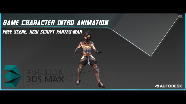 Game Character Intro Animation Tutorial Using 3dmax.