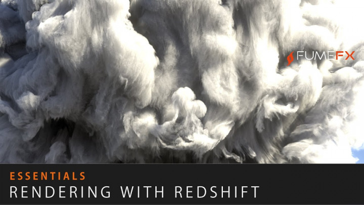 FumeFX and Redshift Render Setup