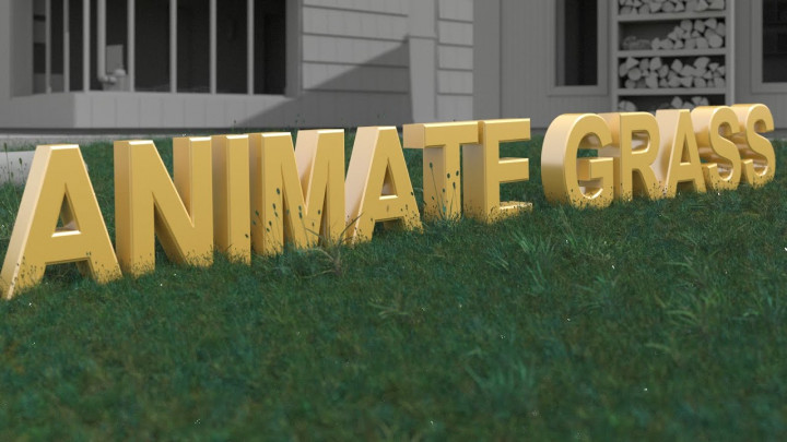 Create and animate Grass in 3dsmax and Tyflow FREE (tutorial)