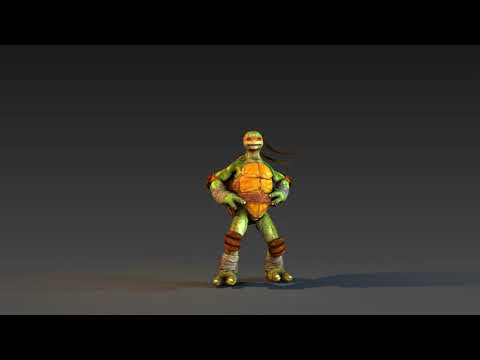 Teenage Mutant Ninja Turtles Michelangelo Free Rigg