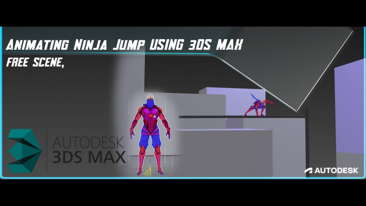 Animating Ninja Jump USING 3DS MAX
