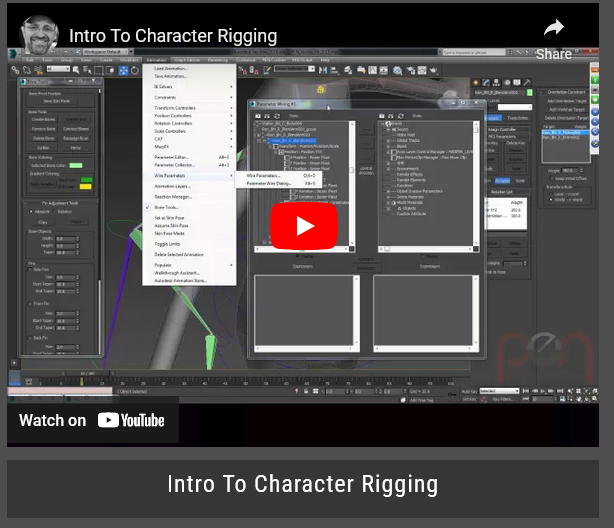 Paul Neale – 3dsMax rigging playlist – MUST SEE