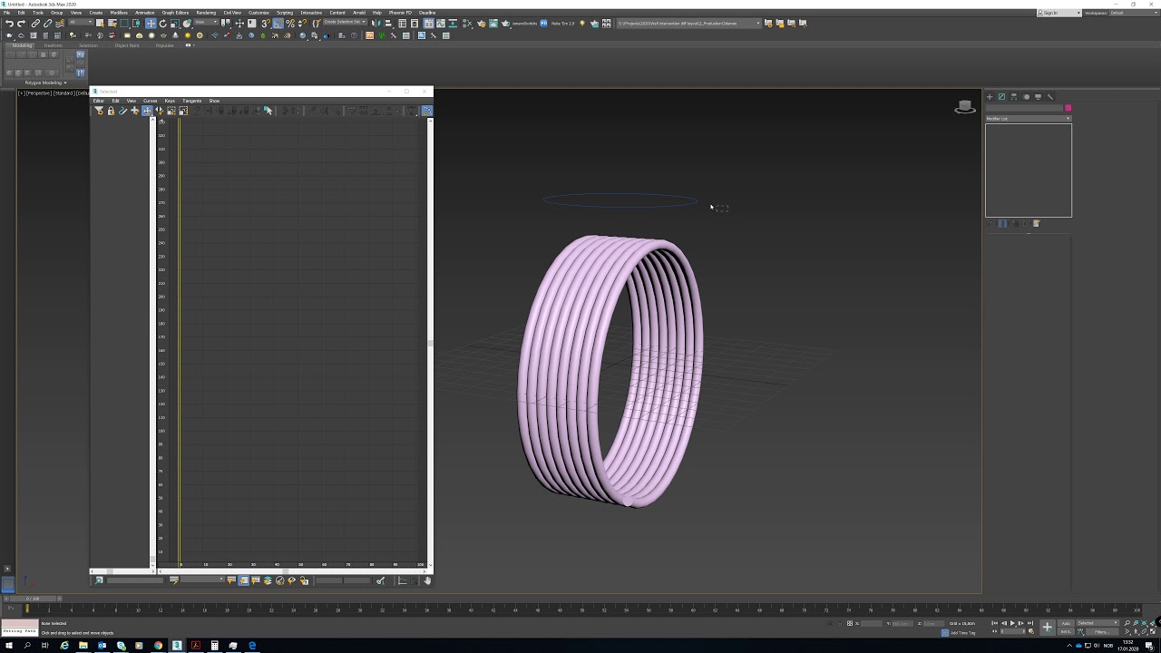 3ds Max Winch Wire Rigging