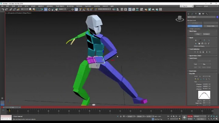 Animation the 3ds Max Biped