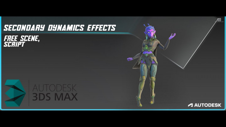 3ds Max best tool Secondary Dynamics Effects for Games.