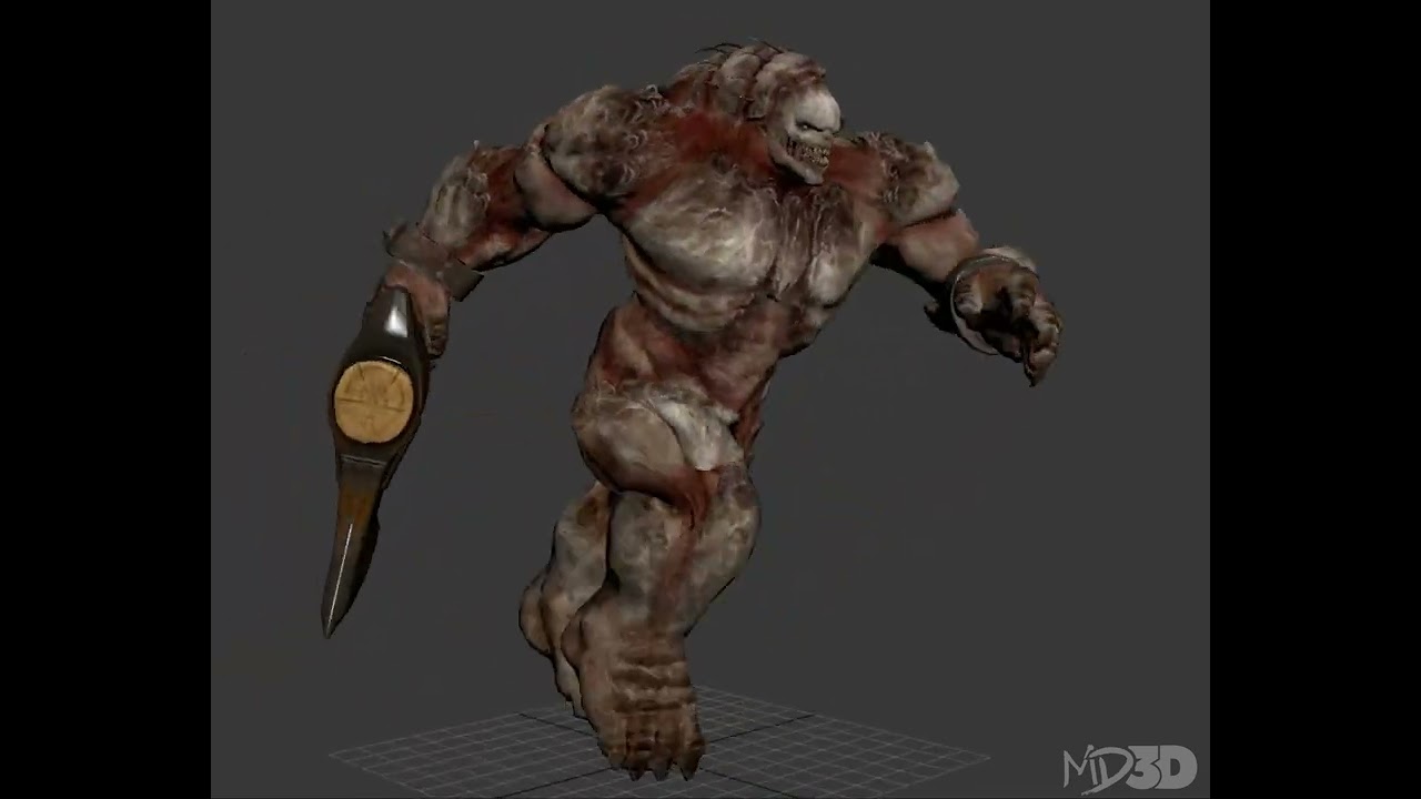 3ds Max Muscle Animation  FREE RIGG