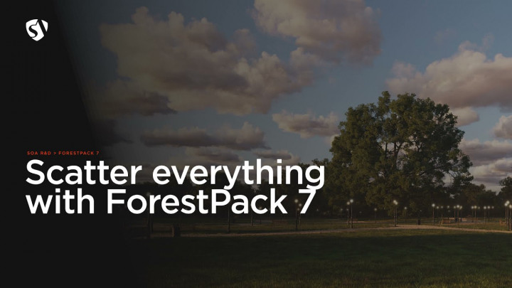 Scatter everything with Forest Pack 7