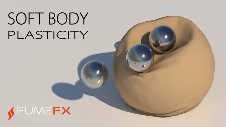 FumeFX Simulate Soft Bodies in 3ds max Tutorial.