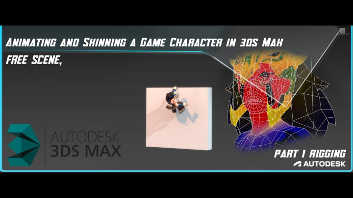 Animating & Skinning a Game Character in 3ds Max Part #1