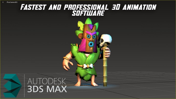 Dynamic animation in minutes free script. Why 3DS Max is an AAA tool.?