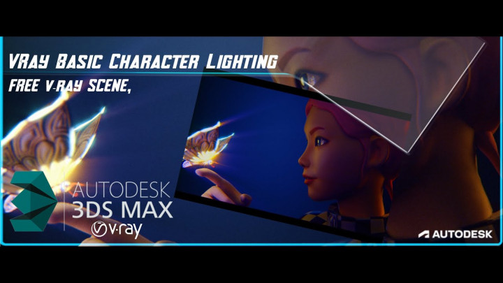 Basic Character Lighting using Vray