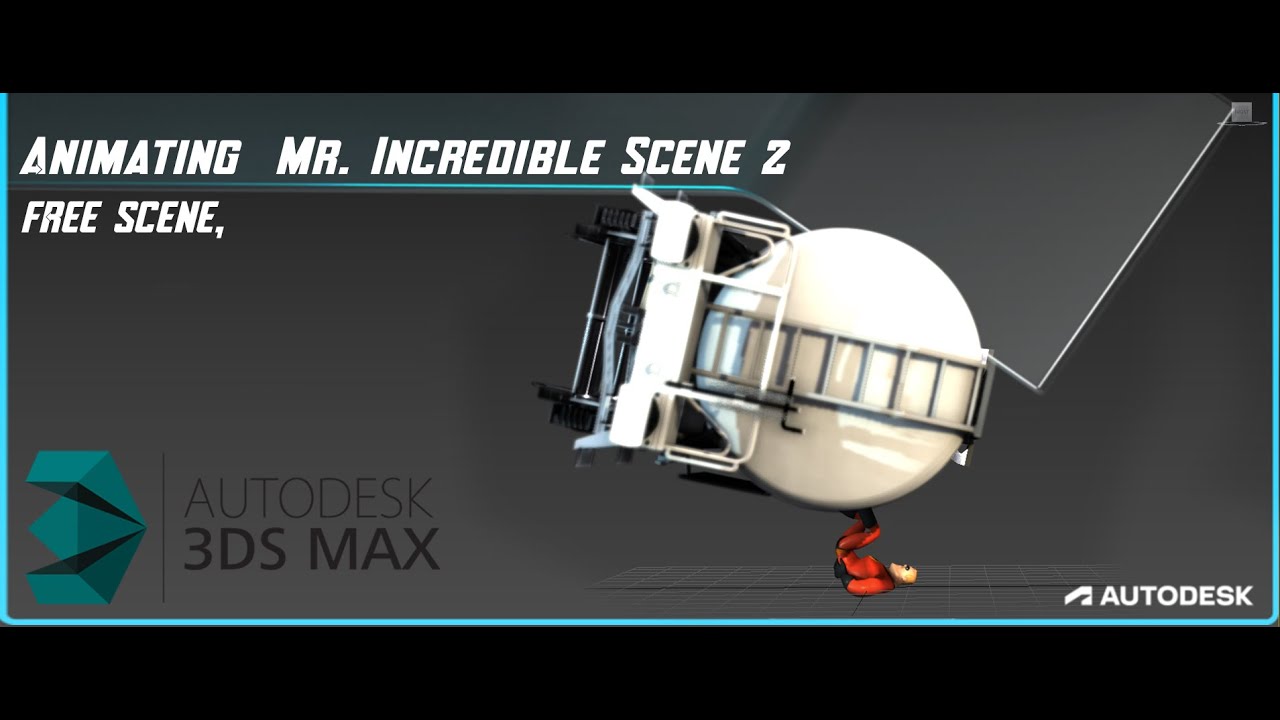 Animating Mr. Incredible Scene 2