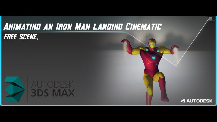 Animating an Iron Man landing Cinematic.