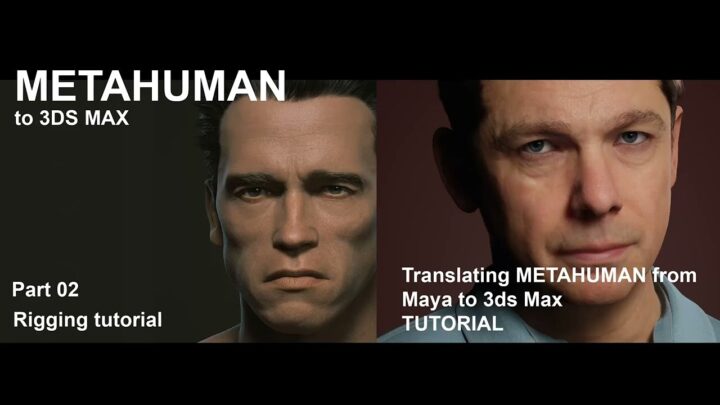 Metahuman to 3ds Max Part02