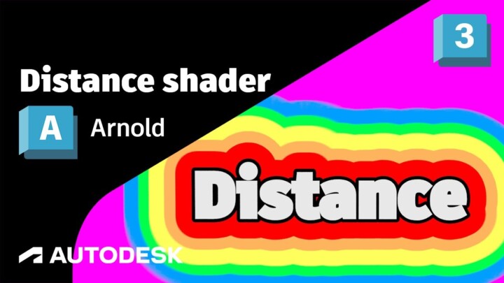 Arnold Tutorial – How to use the Distance shader in MAXtoA