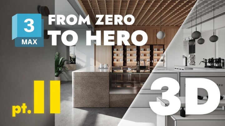 From Zero to Hero – Restaurant Modeling and Rendering! Part II