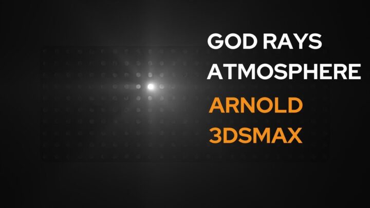 Quick and Easy Volumetric light 3ds max Arnold | Atmosphere in 3ds max Arnold@zna_studio