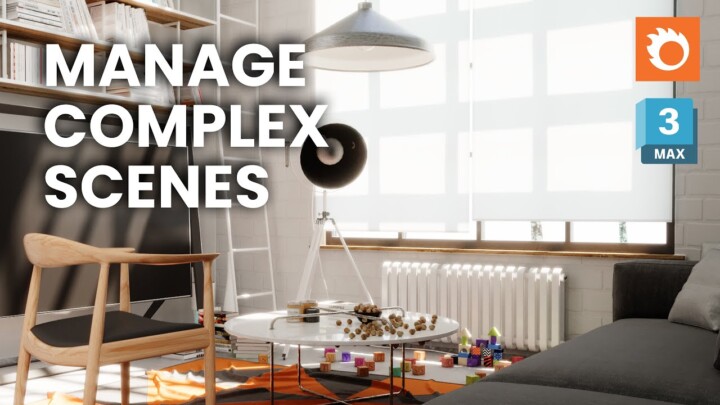 Easily manage complex scenes with Corona Lister in 3ds Max