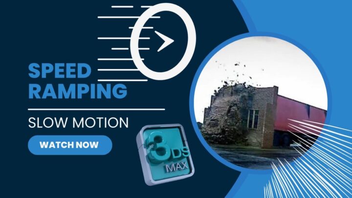 speed ramping in 3ds max | How to Make Slow Motion Video in 3Ds Max 2024 | Motion graph & Mass Fx