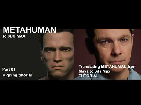 Metahuman to 3ds Max Part01