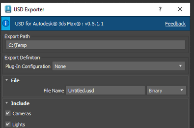 USD in 3dsMax #1 – Export