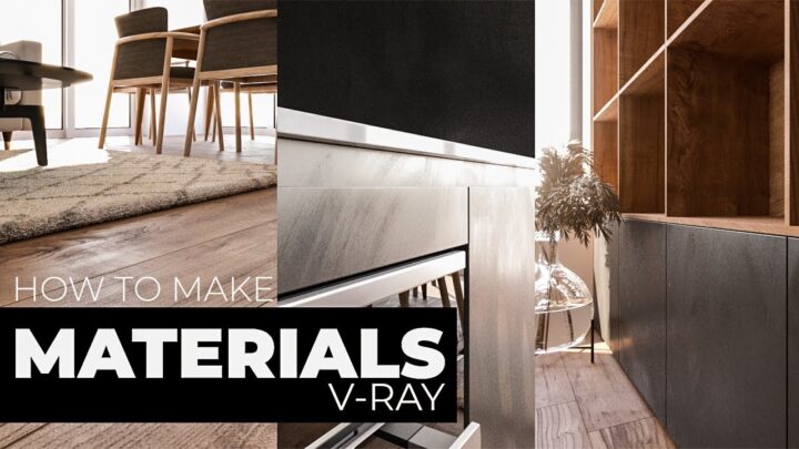 How to create material in 3ds max Vray