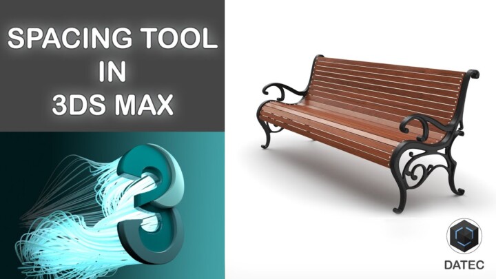 Spacing Tools – Quick Introduction in 3DS Max