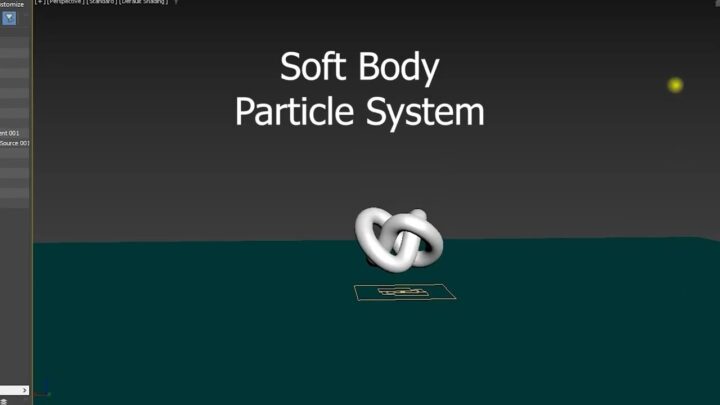 Soft body anything in 3ds Max without Tyflow | Particle system Tutorial for beginners @zna_studio