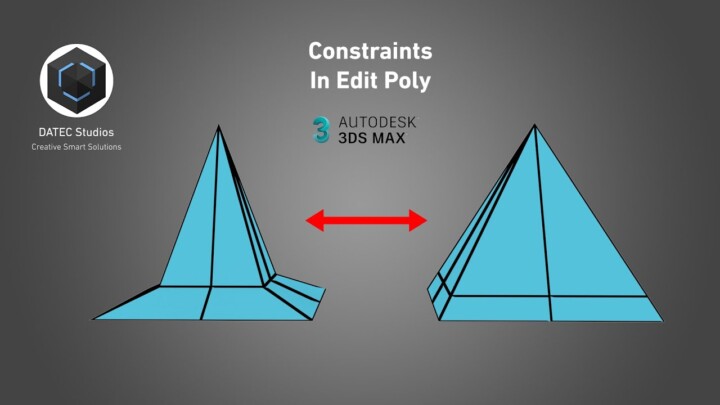 Edit Poly Constraints in 3D Studio Max