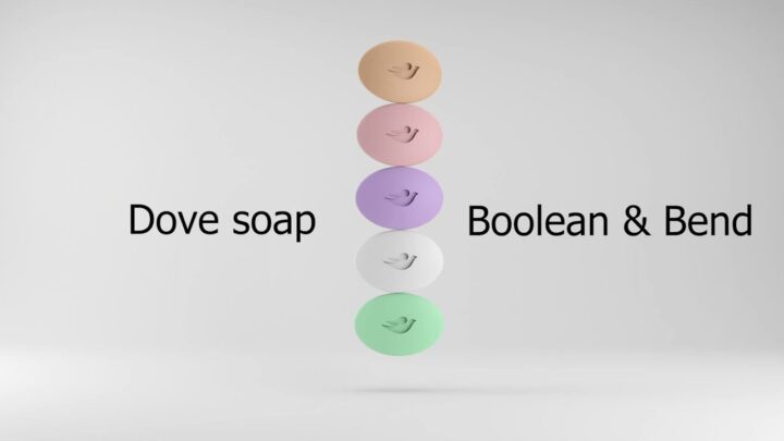 Dove soap modelling in 3ds max | Bend modifier