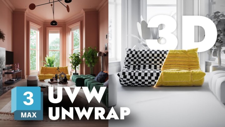 Mapping in 3ds Max – UVW Unwrap