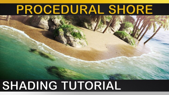 V-Ray | PROCEDURAL SHORELINE | Ocean Shader Breakdown